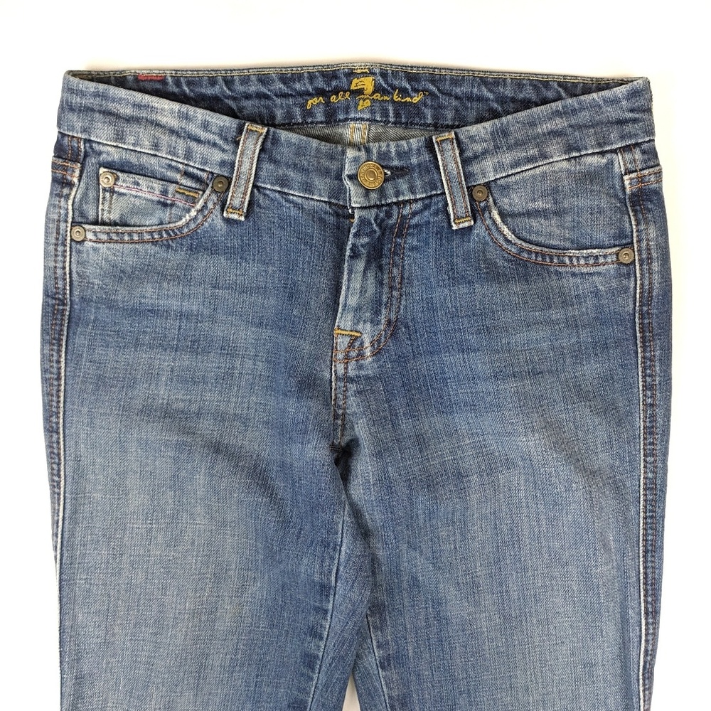 7 For All Mankind A-Pocket Bootcut Jeans 26 - Picture 2 of 8
